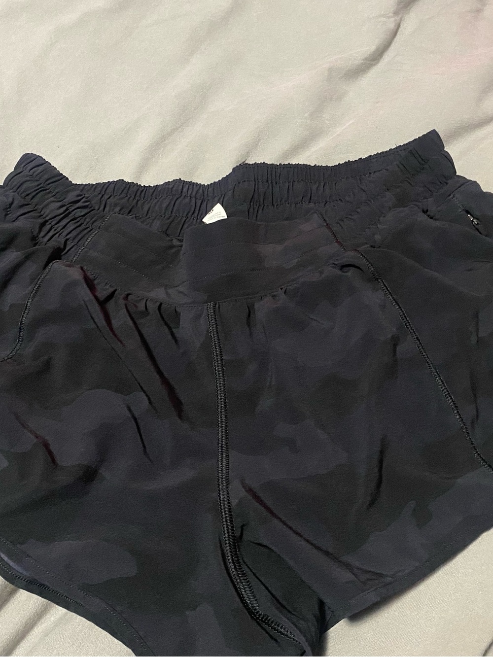 lululemon athletica Black Athletic Running Shorts